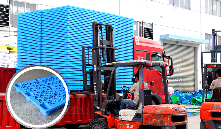 不同使用場(chǎng)景，九腳塑料托盤尺寸的選擇要點(diǎn)