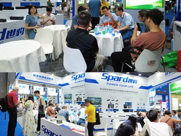 2023年世界電池產業博覽會世豹鋰電池展臺盛況